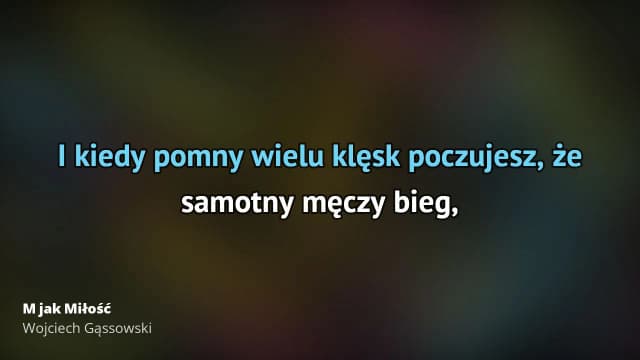 M jak miłość tekst piosenki – odkryj emocje i historie miłości M jak miłość tekst piosenki – odkryj emocje i historie miłości